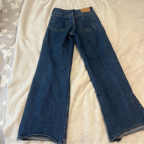 Calvin Klein Indigo Wide Leg Jeans - Picture 6 of 6